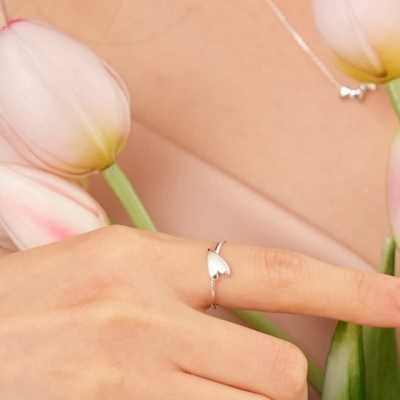 BELLOOGGI Simple heart ring
