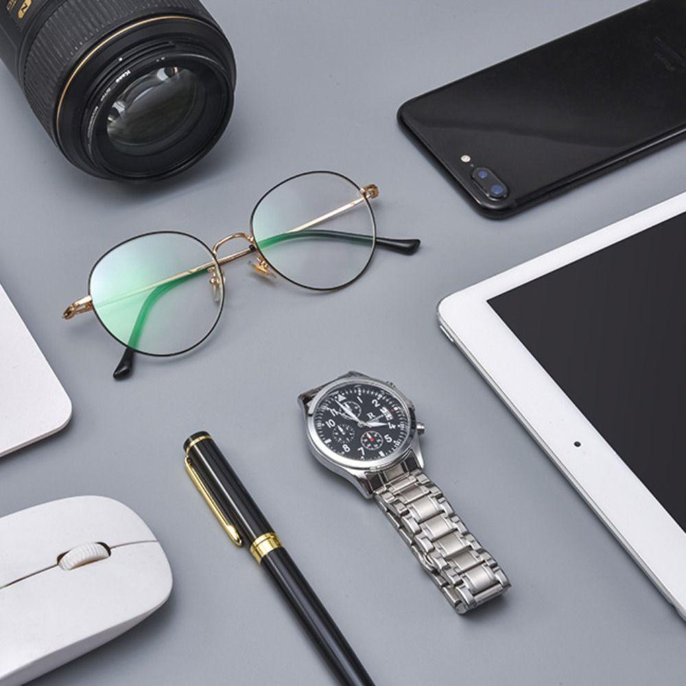 Solid Color Glasses Cleaner Suede Phone Glasses Cleaner Simple Glasses Cloth Camera