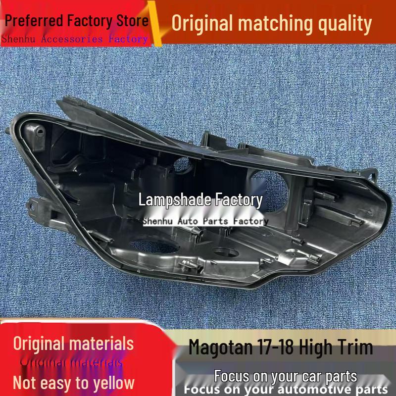 Volkswagen Magotan 17-18 Headlight Rear Housing Black Driver side front Standard PP