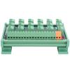 Bloco de terminais DIN Rail 3 fios 18 canais placa de aquisição NPN PNP KP-18L-Gther C