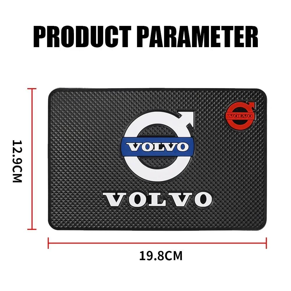 PVC Auto Armaturenbrett Anti-Rutsch-Matte Silikon-Pad Für Volvo Rdesign Polestar AWD V50 S60 XC60 S40 XC40 XC90 V60 S80 S90 V90 V70 T6