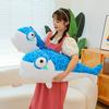 Internet Celebrity Salted Fish Stick Plush Toy Massage Hammer Throw Pillow Small Fish Long Doll Cushion Wholesale Doll Soft Hammer
