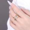Multiple Layers Strand Loop Indext Finger Rings for Women Lead&nickle Free Stainless Steel Gold Plated Ring 2025 Charm Jewelry