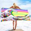 Ocean Wave Beach Towel,Oversized Quick Dry Sand Free Proof Absorbent Lightweight Beach Blanket Bath Towel Swim Sport Pool Towels