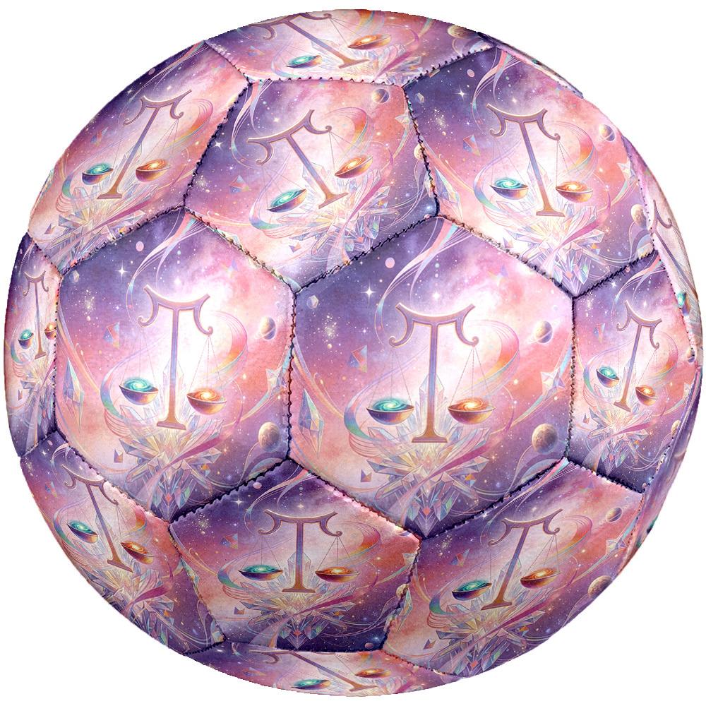 1pc Cosmic Balance Theme Soccer Ball Football, Size 5, Lightweight PVC, Durable Outdoor Training Soccer Ball, Gift m61489