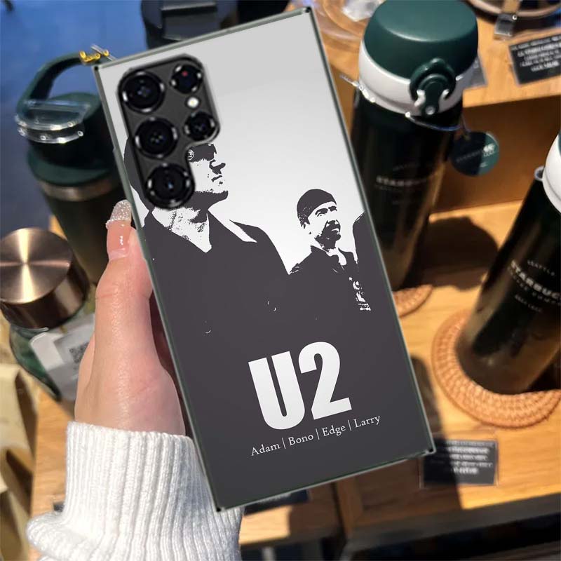 Band U2 Cases Phone Case for Samsung Galaxy S26 Ultra S25 Edge S24 S23 FE S21 Plus S20 S22 S10 Cover TPU Capa Shell Shockproof P