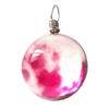 Pink Cloud Sphere Pendant That Glows In the Dark Neon 2cm Diameter