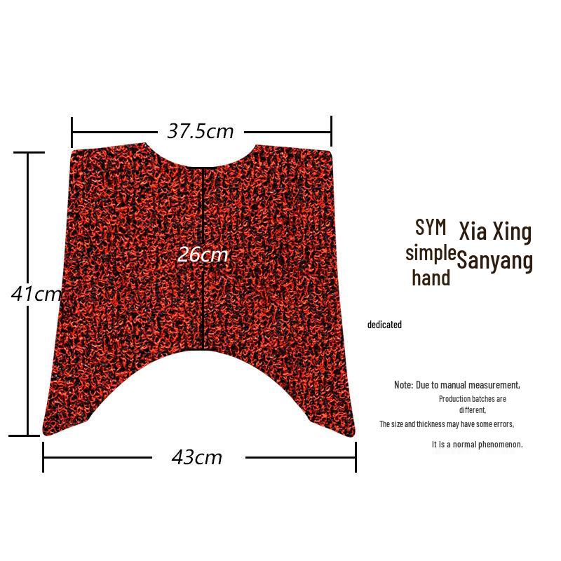 Waterproof Non-slip Foot Pedal Pad for SYM GR125 Electric Motorcycle