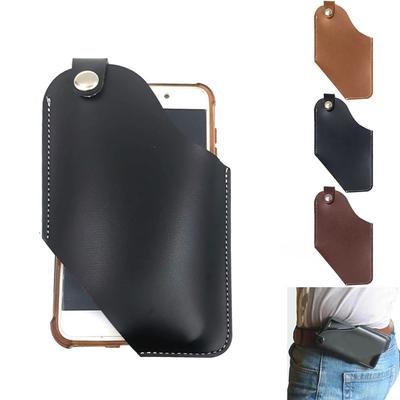 Brown Black Phone Protective Sheath Mobile Phone Bag Phone Wallet Phone Waist Bag Belt Waist Bag