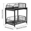 Slide-out Foldable Cabinet Storage Basket