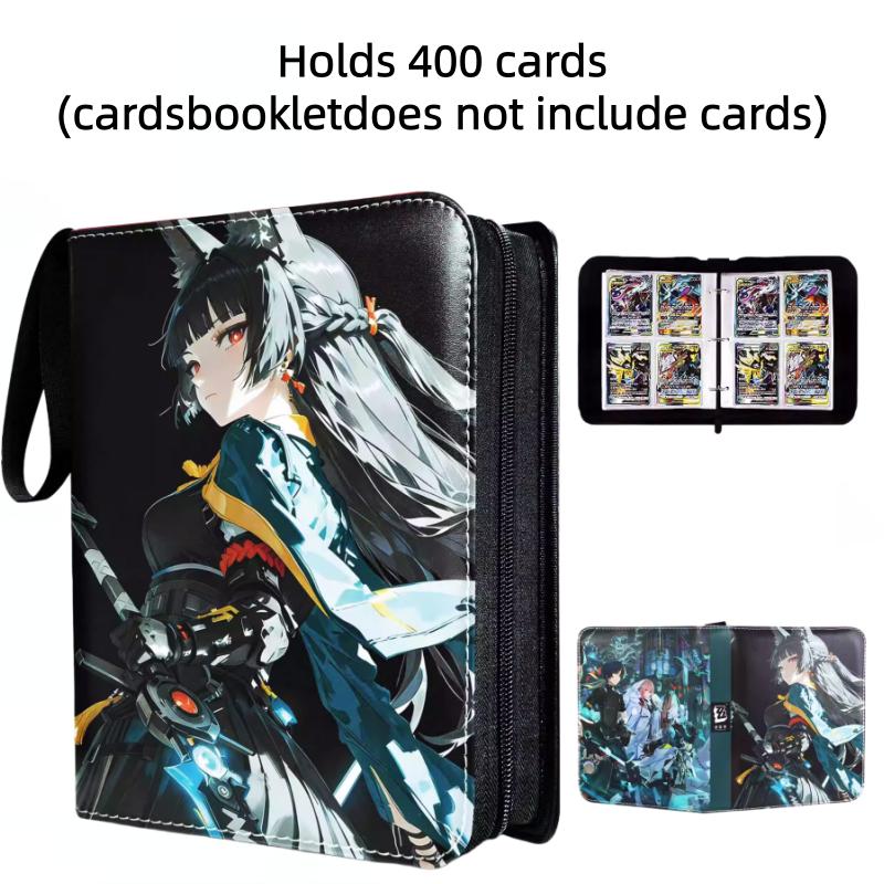 400pcs/900pcs Zenless Zone Zero Card Album Book Folder Anime Collections Zipper Cards Binder Holder Toy Gift