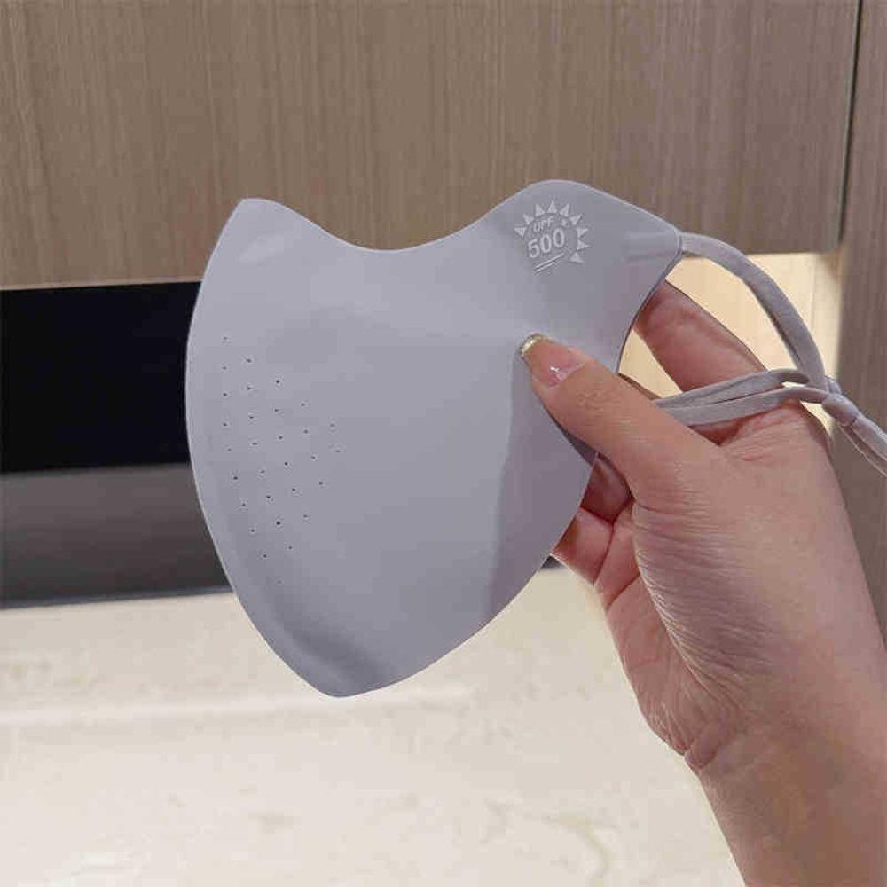 Breathable Ice Silk Mask Anti-UV Anti-sun Mask New Riding Face Mask Four Seasons