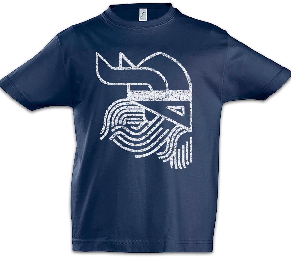Viking Head Symbol Kids Boys kids boys T-Shirt Vikings Odin Valhalla Vikings Thor 130