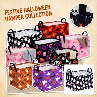Halloween Hamper Foldable for Bathroom and Bedroom - Clothes Basket