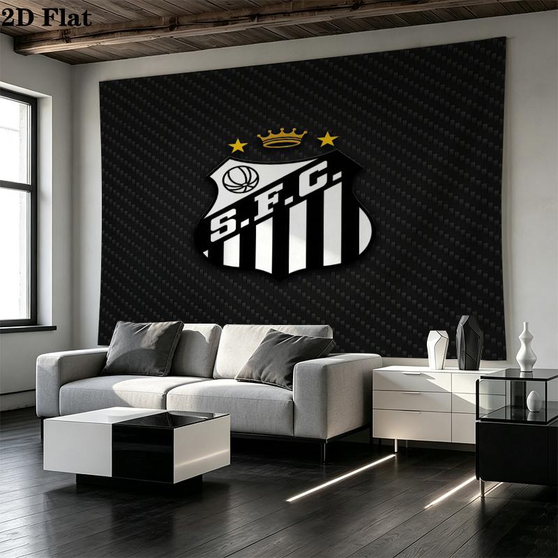 Santos FC Printed Tapestry – Wall Hanging for Bedrooms, Dorms, and Home Decor