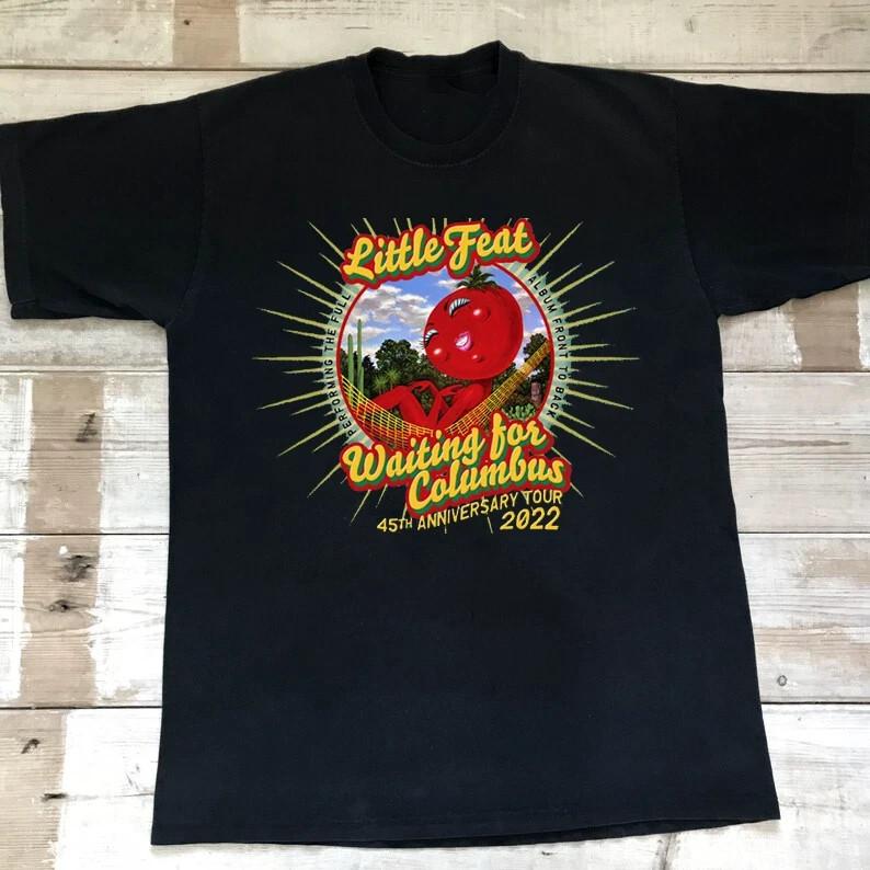 

Little Feat Band tour Waiting For Columbus Unisex Tee Shirt Cotton HD722 Unisex T-Shirt S