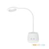 5W Rechargeable White LED Desk Lamp with 360° Adjustment and Space for a Phone