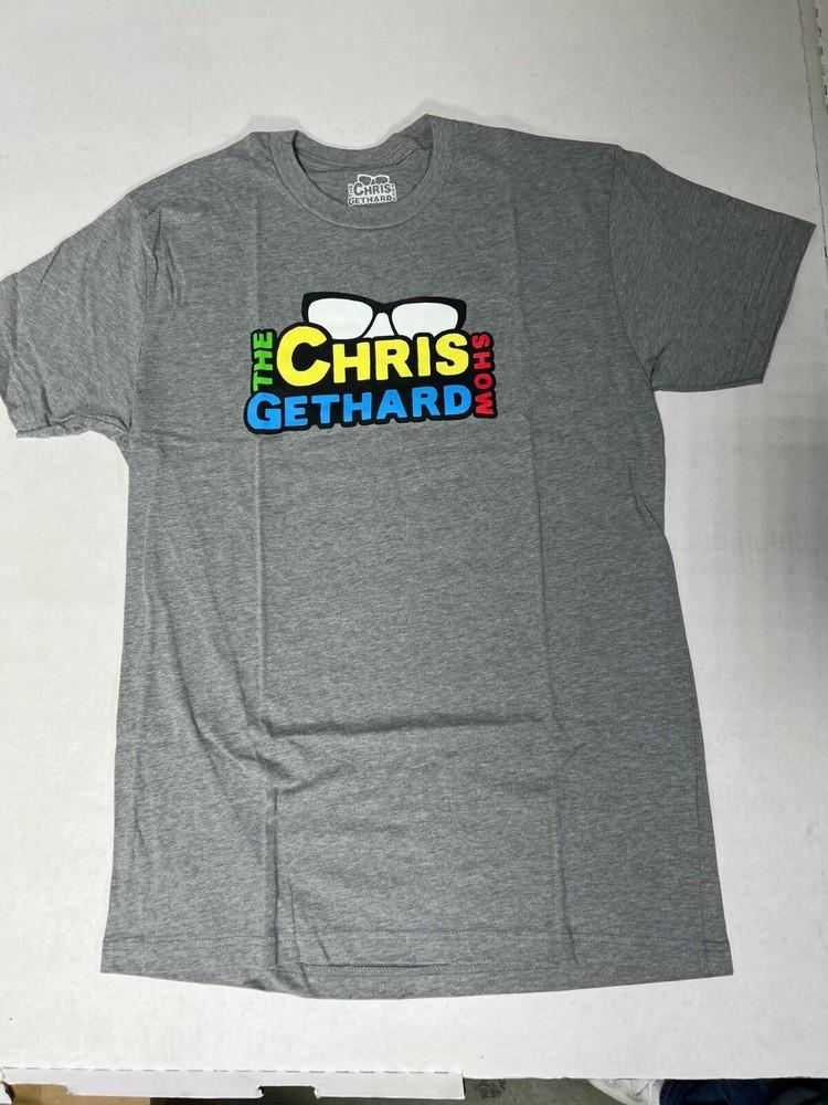 

TRU tv The CHRIS GETHARD Show GREY LOGO TEE TSHIRT OFFICIAL MERCHANCIDE NEW Unisex T-Shirt XXL