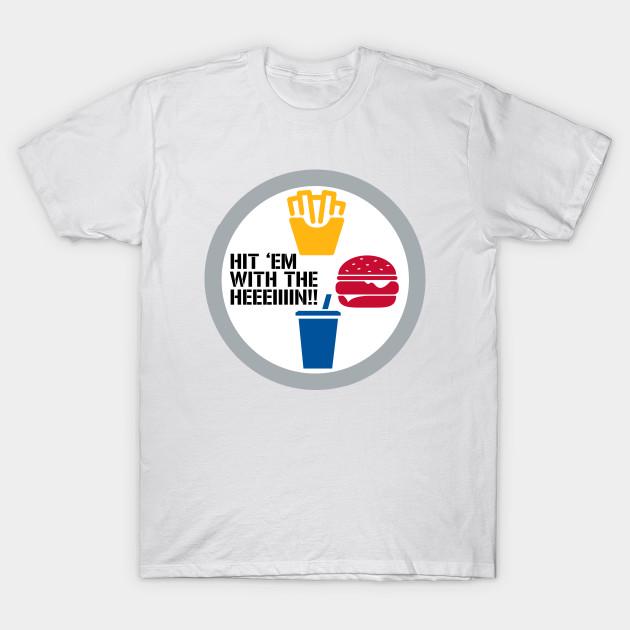 

Unisex Fashion TShirt Hit Em With The Hein Steelers Mashup Print TShirt Plus Size S-5XL T-Shirt 100%Cotton Tops O Neck Short Sleeve Tees XXL белый