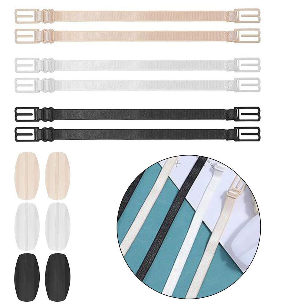 Invisible Bra Strap Grippers Preventing Slip on Skin Ensuring Fit for Fashion Outfits
