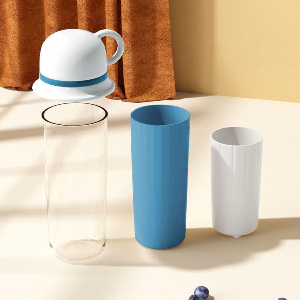 

Minimalist Mouthwash Cup Portable Gargle Cup Bathroom Supplies Toothbrush Holder Bathroom