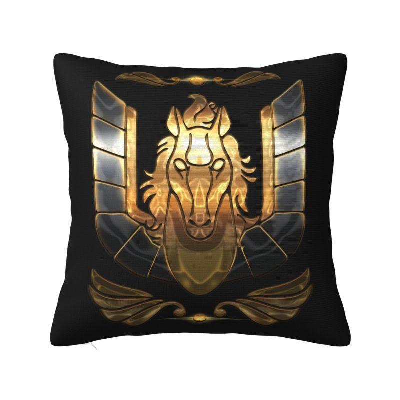 Knights Of The Zodiac Saint Seiya Pegasus Fantasy Pillow Covers Decoration Modern Outdoor Cushions Square Pillowcase