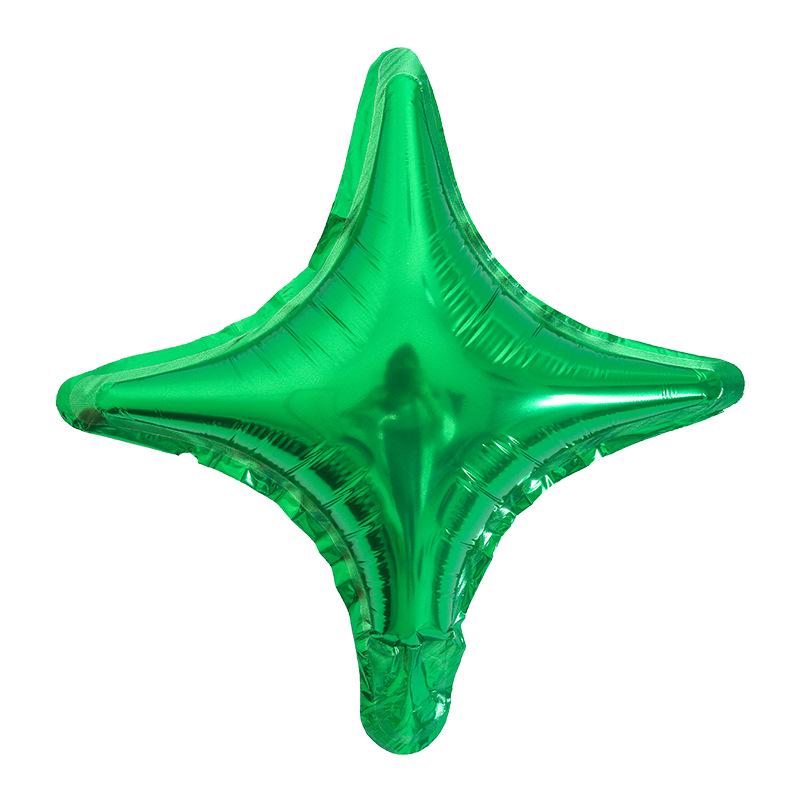 10" Plain Star Four-Corner Aluminum Foil Balloon - Party Decoration