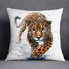 African Animal Beasts Home Decoration Pillowcase Square Pillowcase Home Office Decoration Cus On Cover