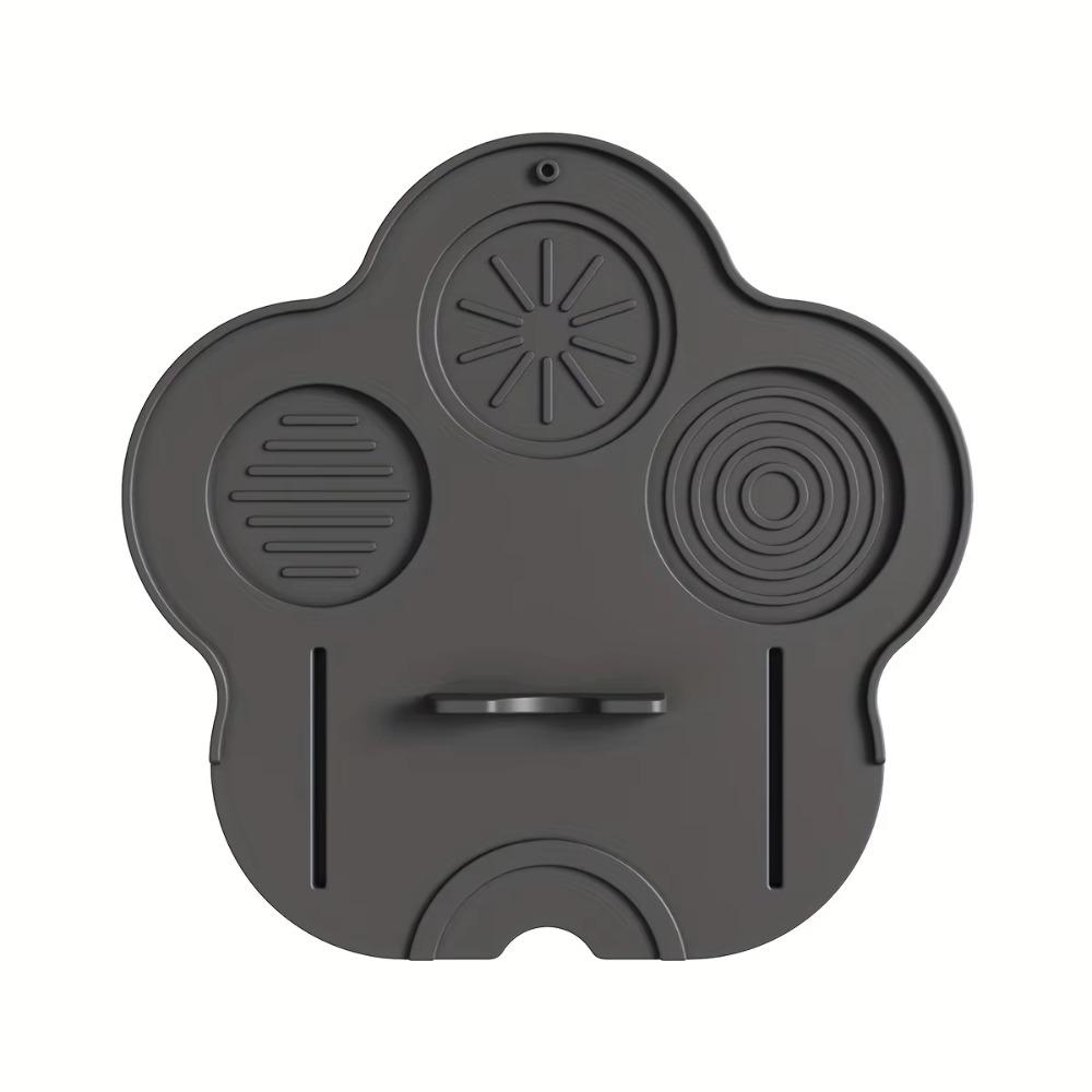 Silicone Material Espresso Tamping Pad Non-Slip Powder Hammer Holder  Cafe Barista