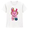 Cute Bunny Carrot Kids T-Shirt Childrens Tee Animal Graphic Top