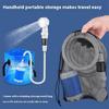 Rechargeable Electric Shower Pump Handheld Shower Head Portable Camping Shower Pump for Camping, Beach Washing