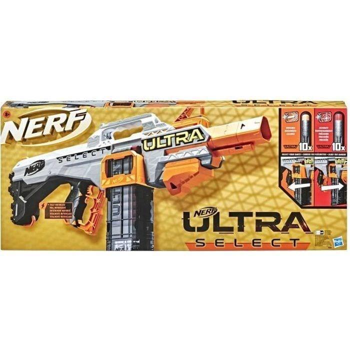 Blaster à fléchettes - NERF - Ultra Select - Distance et précision - 20 fléchettes incluses
