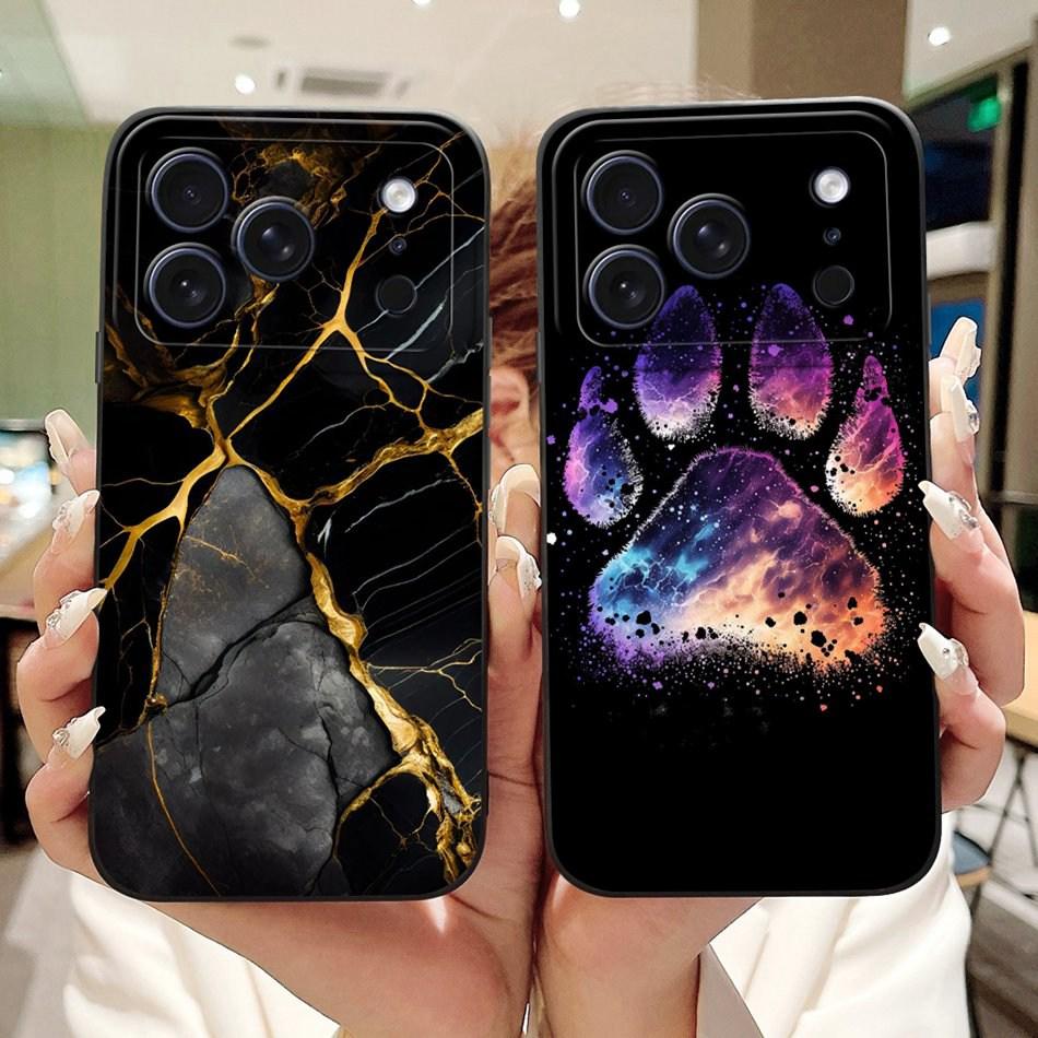 For iPhone 17 Pro Max 17Pro Fashion Dusk Beach Painting Phone Case For iPhone17 Pro 17ProMax Soft Silicone Cases Bumpers