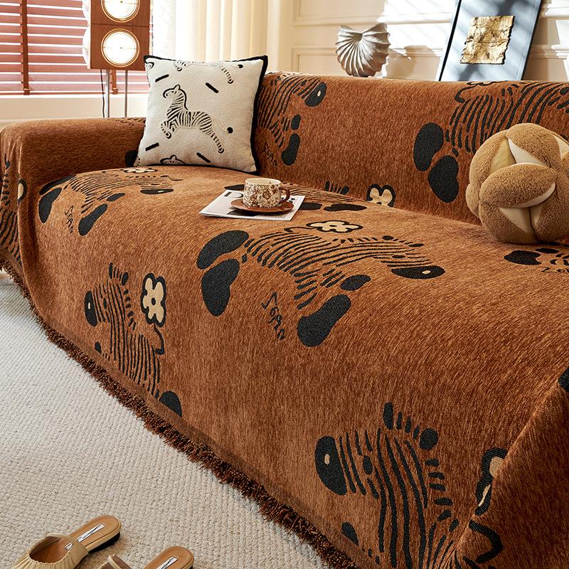 Special-shaped Sofa Cushion 2025 New One-piece Straight Row Non-slip Sofa Seat Cushion Universal Sofa Cover Towel for All Seasons