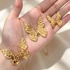 Minimalist Stainless Steel Choker 3/4/6cm Butterfly Pendant New Butterfly Pendant Necklace  Party