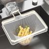 Suction Cup Sink Filter: Disposable Food Scrap Draining Net