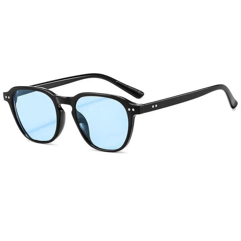 

Luxury Brand Vintage Sunglasses Women Fashion Men Rectangle Big Frame Classic Black Eyeglasses Other