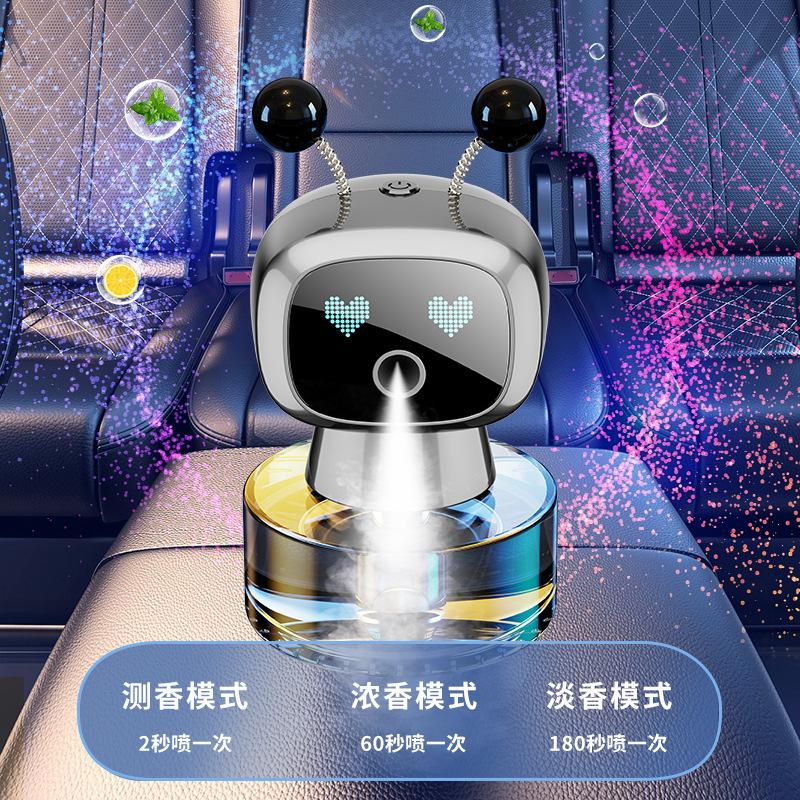 Car Ornament Perfume Aromatherapy Car Interior Accessories High-End Decoration Smart Robot Car Interior Accessories