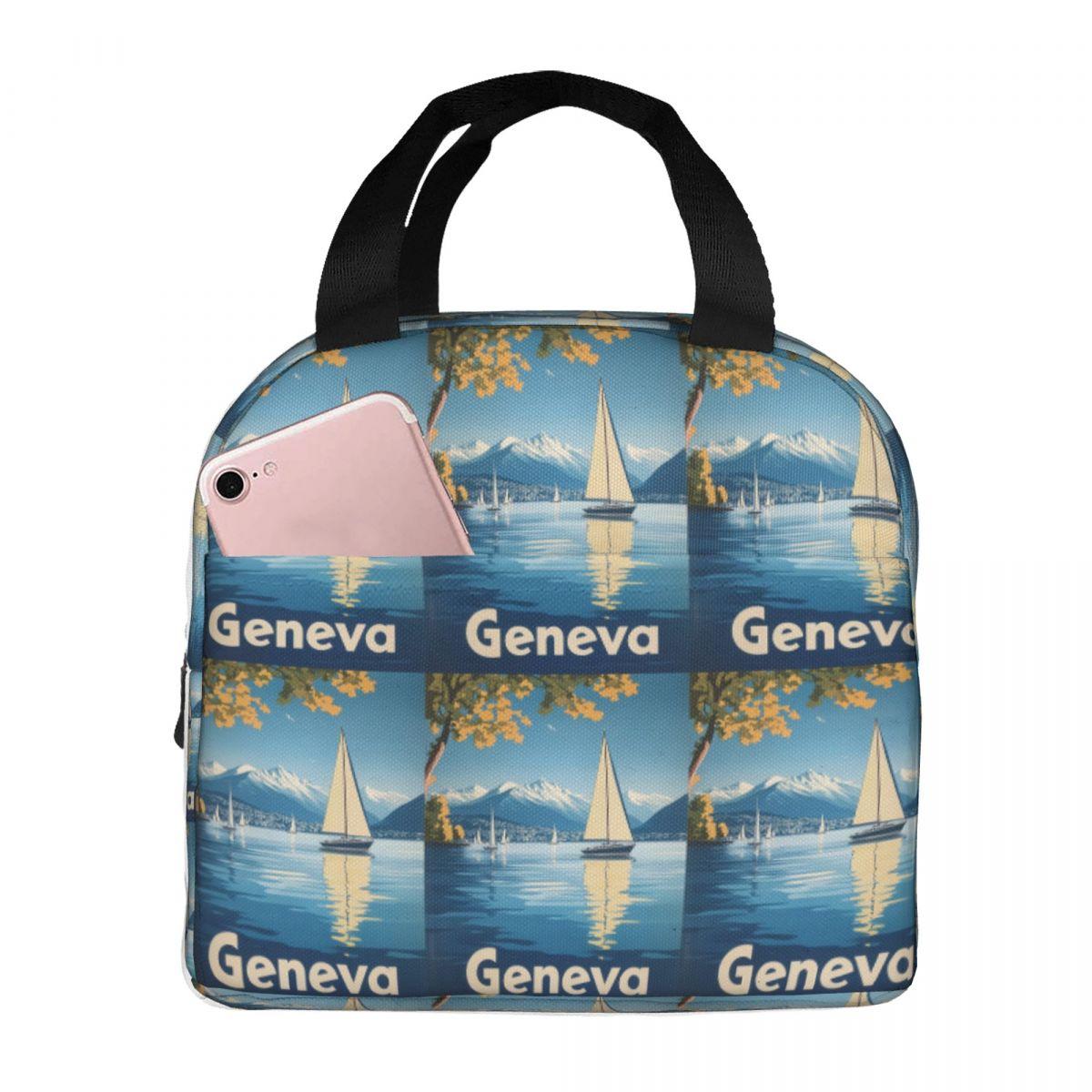 Discover The Enchanting Allure Of Geneva Insulated Lunch Bag for Kids School Cooler Thermal Food Box Tote Lunch Boxes Container One Size