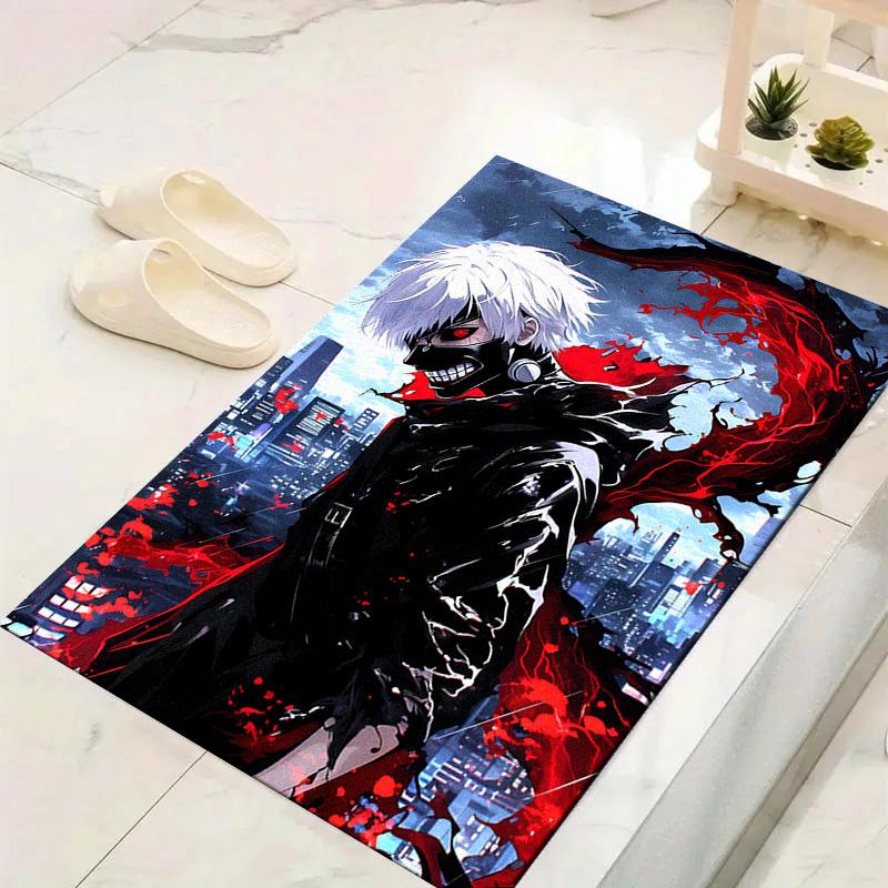Tokyo Ghoul Carpet Rug for Living Room Bedroom Home Sofa Decoration, Kids Play Non-slip Floor Mat