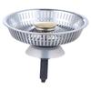 Universals Sink Drain Strainer Baskets Drain Plug Push-type Bounce Cores Drain Filter AntiClogging Sink Stoppers