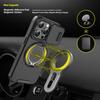 Magnetic Adjustable Kickstand Case for iPhone 17 16 Plus 15 14 13 Pro Max Camera Slide Shockproof Bumper Slim Protective Cover