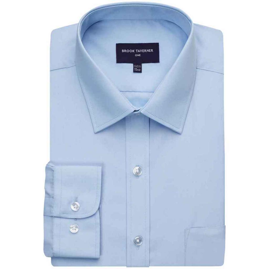 Brook Taverner Mens Juno Poplin Shirt