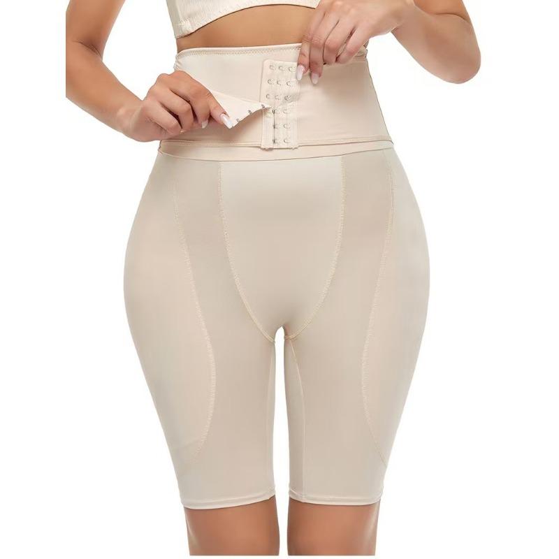 Women High Waist Tummy Control Hip Enhancer Shapewear Shorts