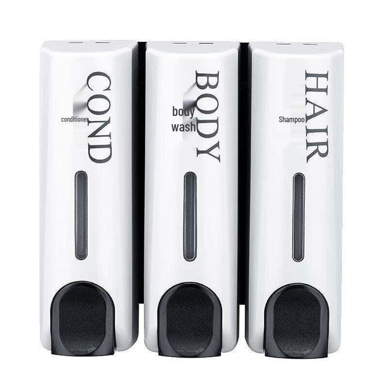 OIMG Wall-Mounted Triple Soap Dispenser