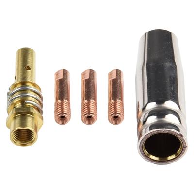 Mig Contactpunt Verbruiksartikelen Kit MIG Lassen MB15 15AK Contactpunt 0.8/1.0/1.2mm Mondstuk 0.6mm/0.8mm/1.0mm/1.2mm Lasgereedschap Onderdeel