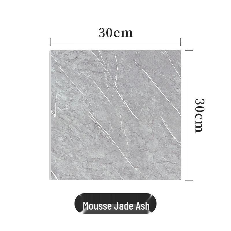 Самоклеящиеся обои-плитка Fu Maide Mousse Jade Grey