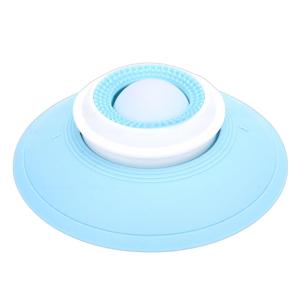 Dog Cat Lick Toy Rotating Licking Bowl Enrichment Toy Suction Cup Interactive Feeder Dog Lick Treat Dispenser