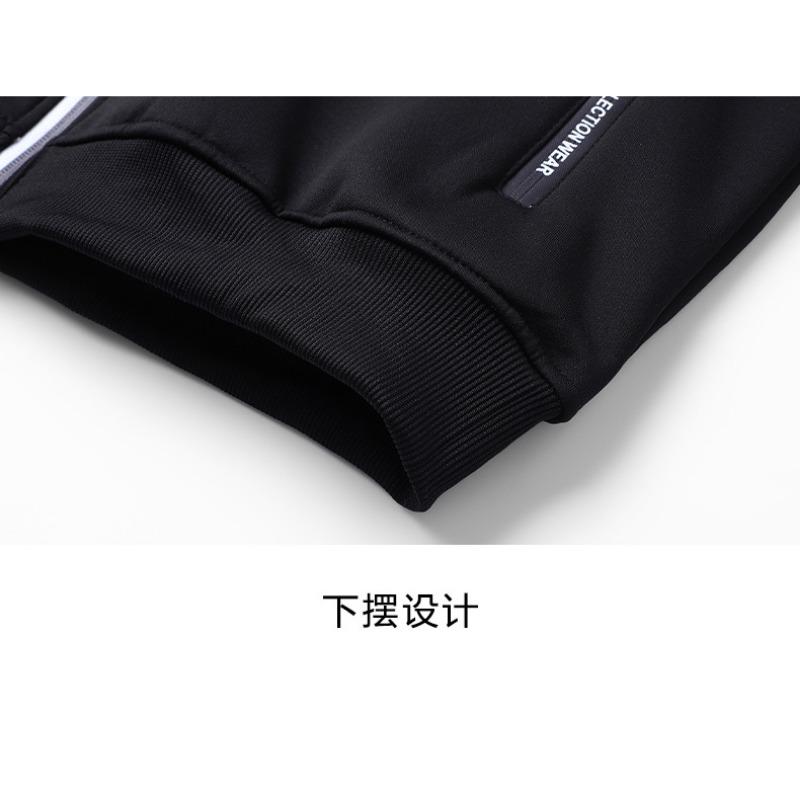 Men S European Size Thick Fleece Hooded Jacket Work Coat