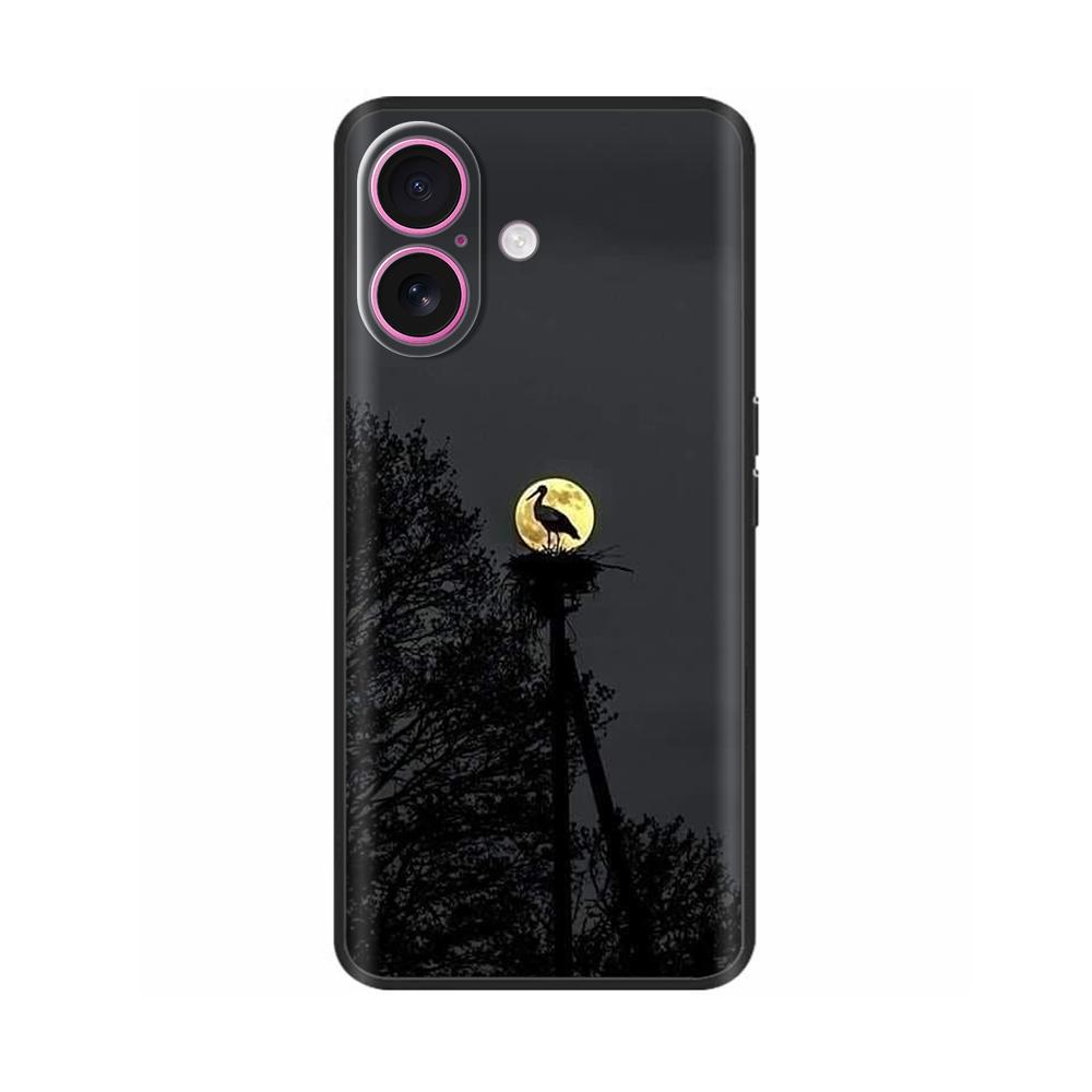 Case For Apple iPhone 16 16 Pro Max Plus Heart Butterfly Full Protection Soft Liquid Silicone Cover for iPhone 16 Plus Pro Max